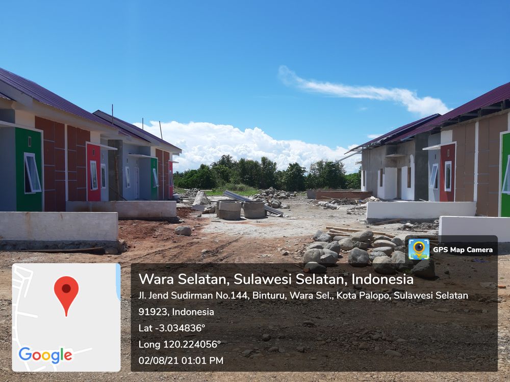 foto posisi tengah perumahan RATONA RESIDENCE