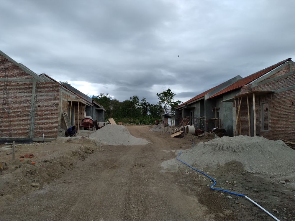 foto posisi tengah perumahan Arjuna Hill