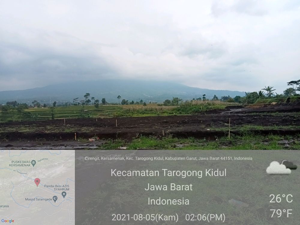 foto posisi tengah perumahan Pondok Indah Kersamenak