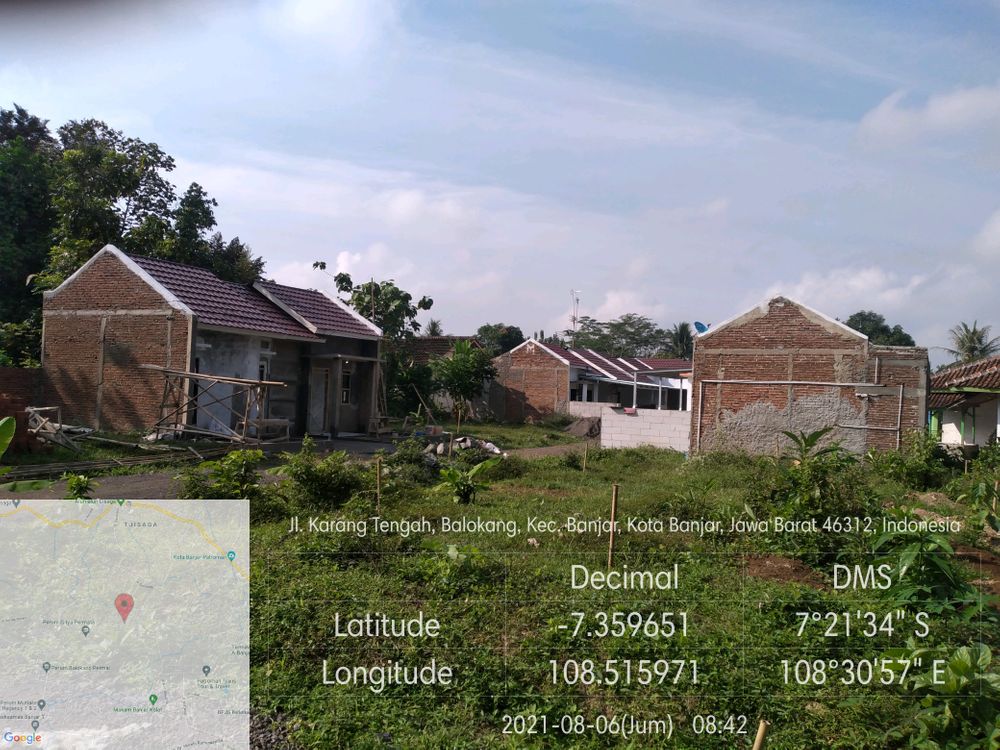 foto posisi tengah perumahan BANJAR INDAH KARANG TENGAH