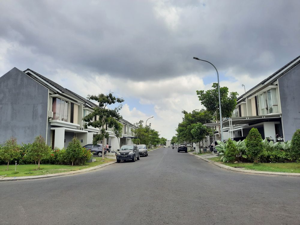 foto posisi tengah perumahan NORTH WEST PARK CITRALAND