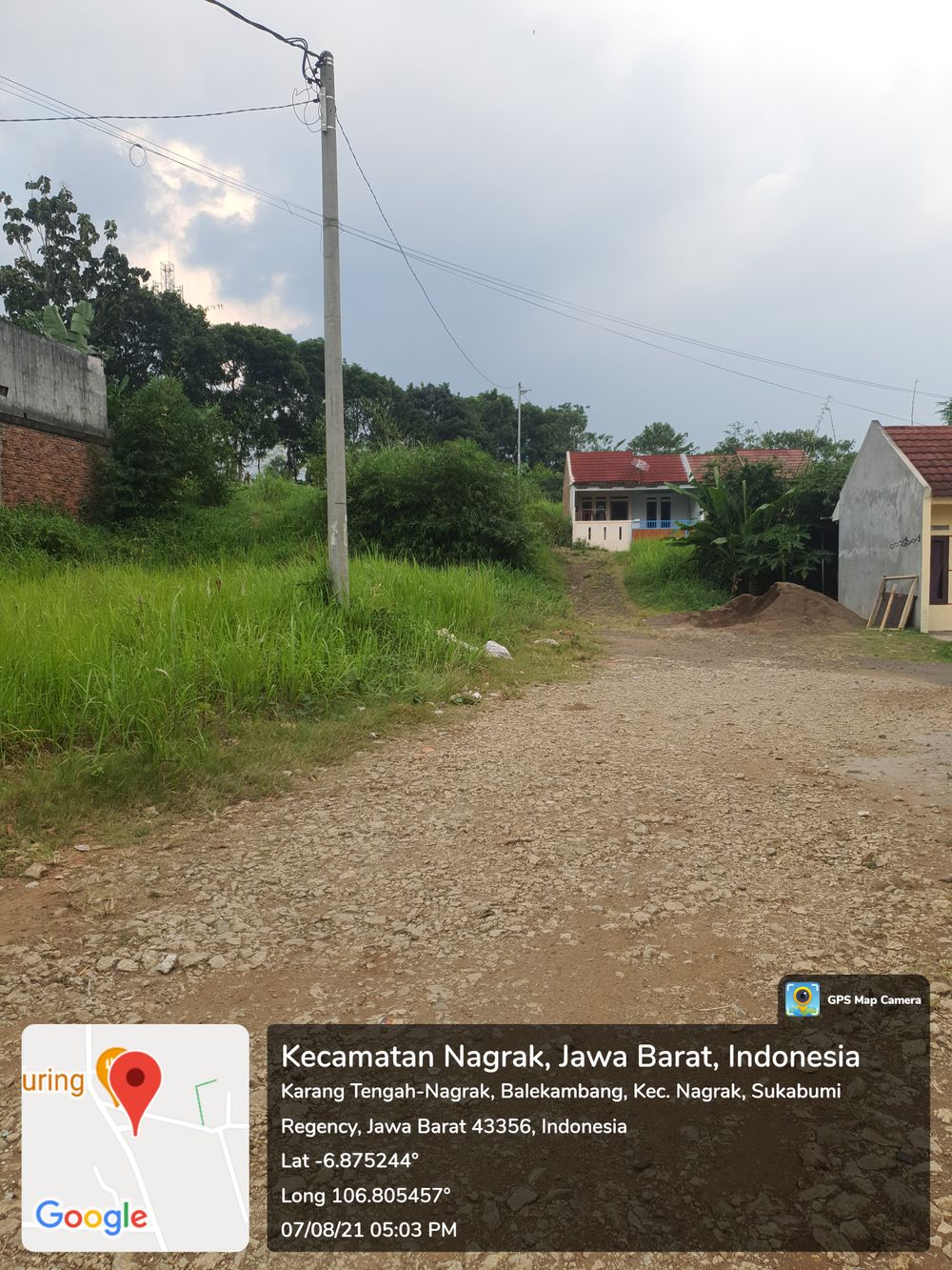 foto posisi tengah perumahan Pesona Ciater Residence 2