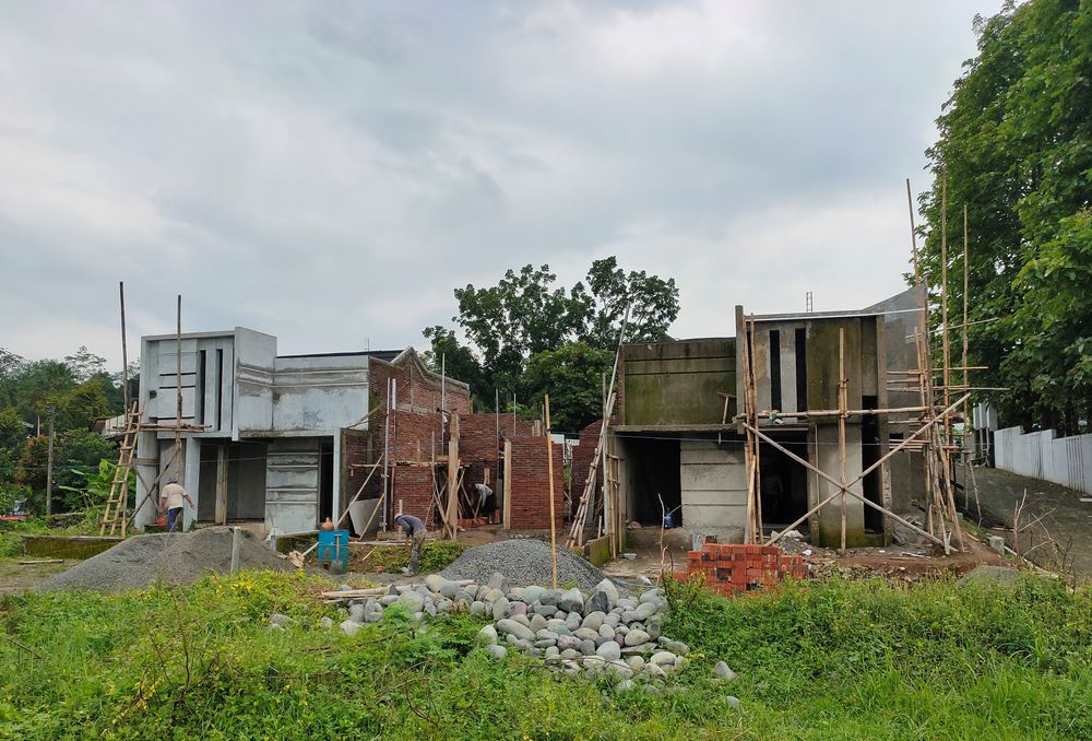 foto posisi tengah perumahan ALIF BAA RESIDENCE