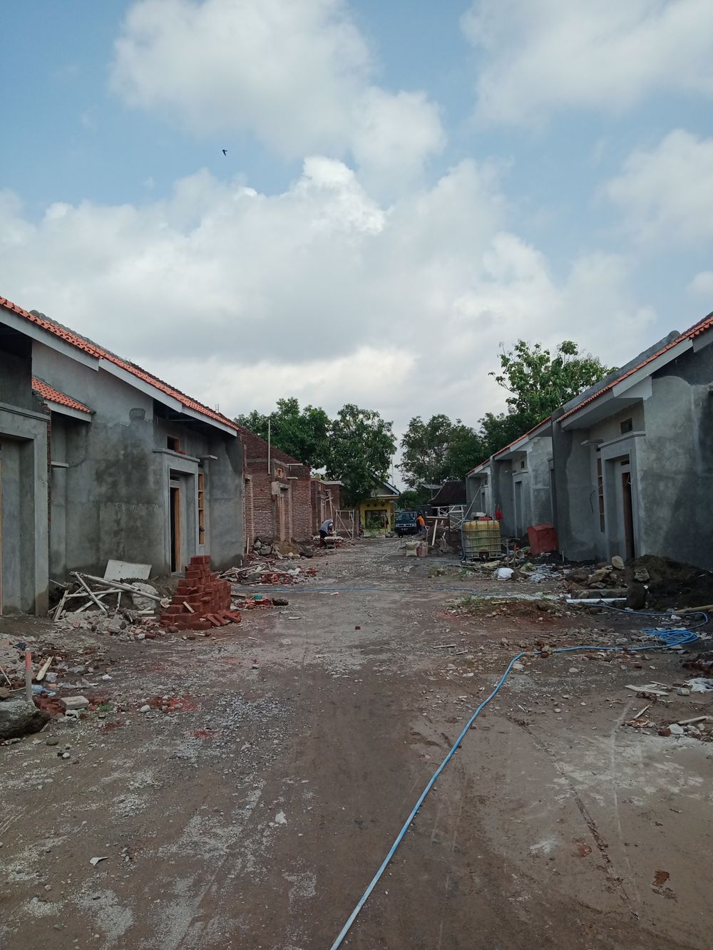 foto posisi tengah perumahan Bangun Rejo Indah