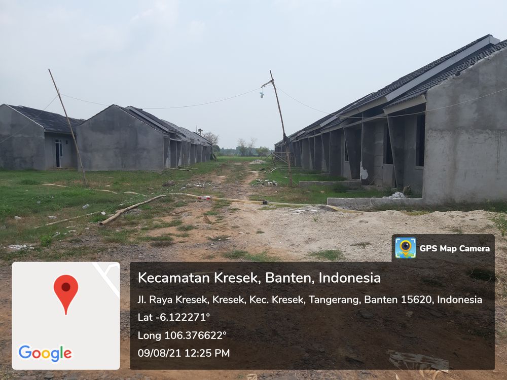 foto posisi tengah perumahan JAMEELA VILLAGE