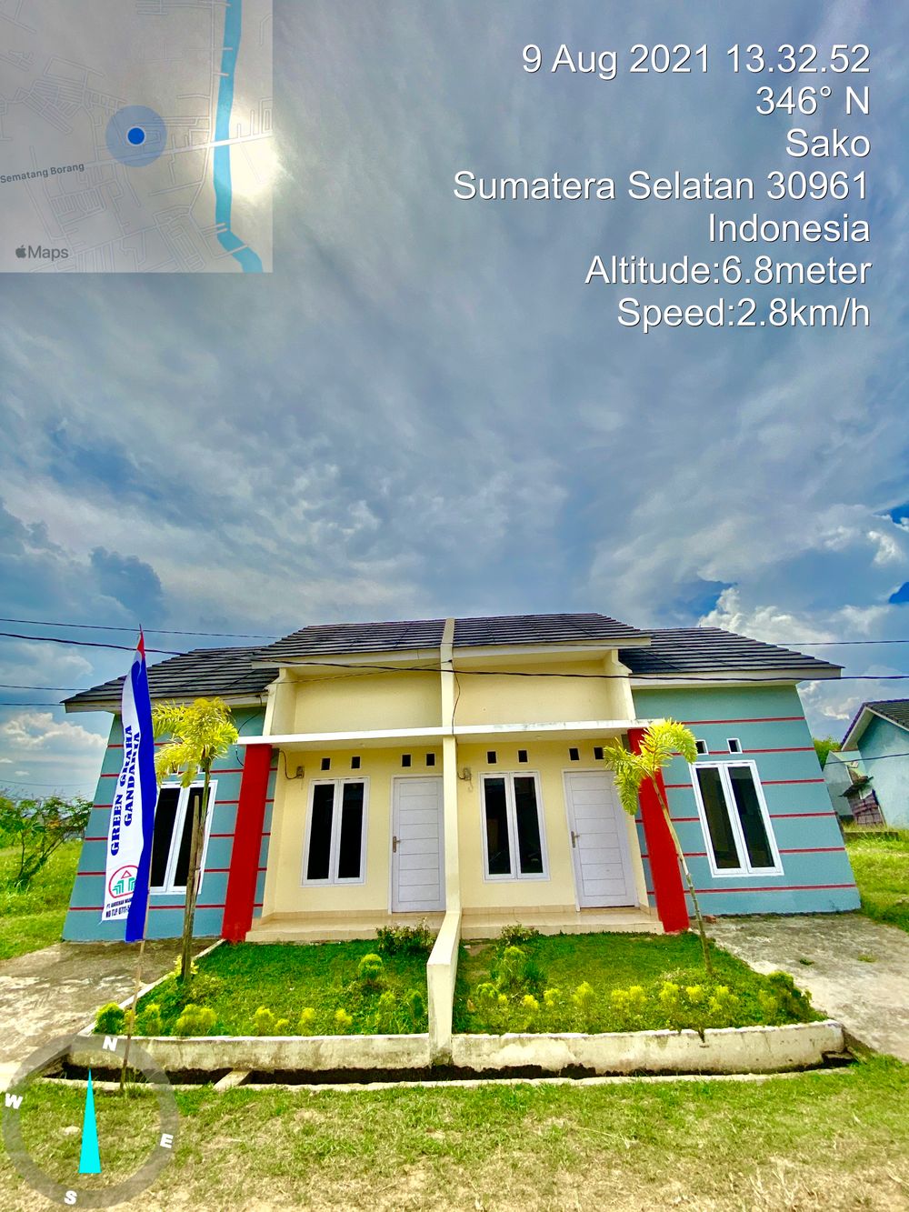 foto posisi tengah perumahan GRAND GRAHA GANDARIA