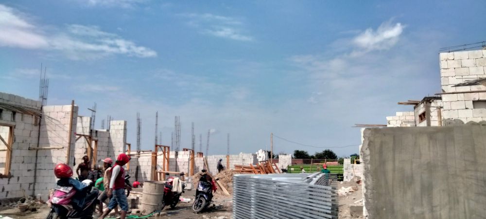 foto posisi tengah perumahan GREEN WERUNGOTOK RESIDENCE
