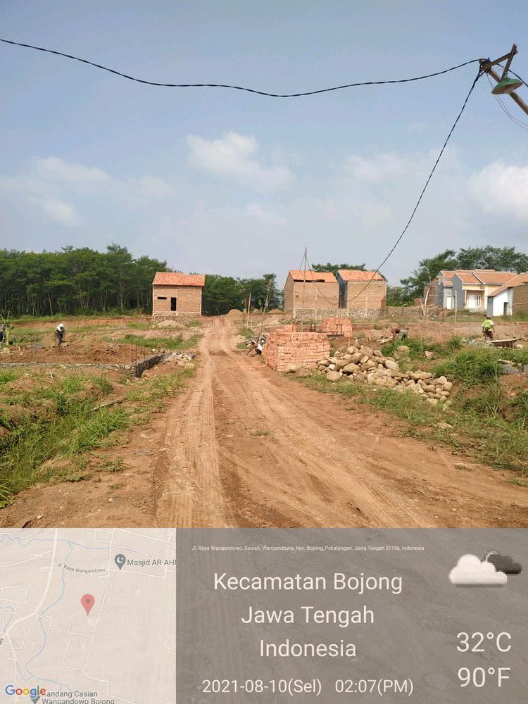 foto posisi tengah perumahan ST@IN RESIDENCE 4