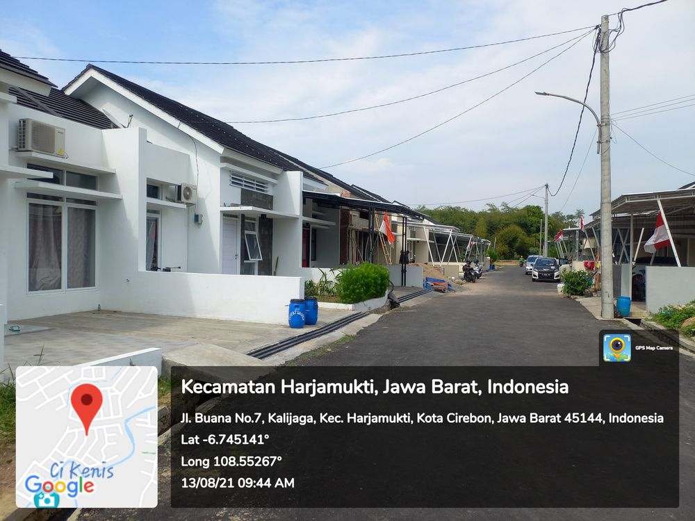 foto posisi tengah perumahan Buana Kalijga Residence
