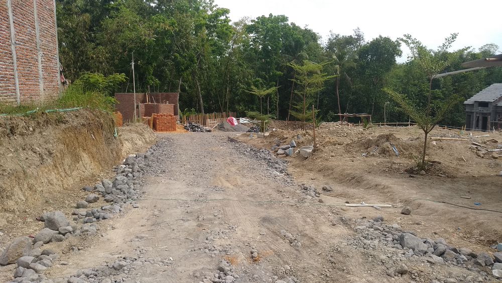 foto posisi tengah perumahan Villa Argomulyo