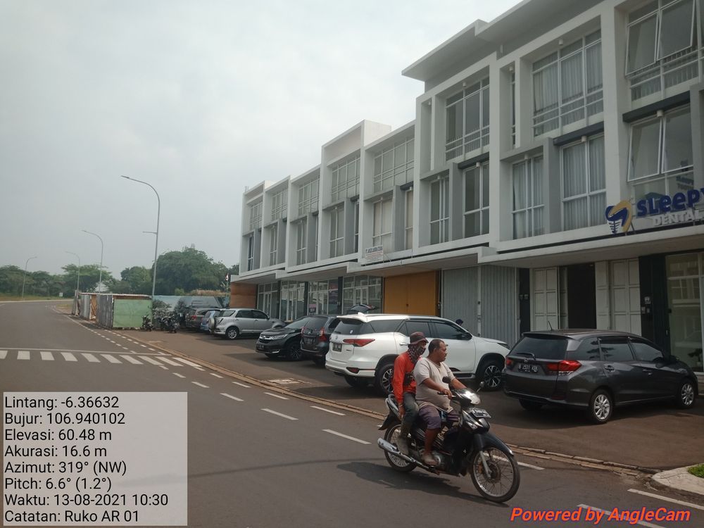 foto posisi tengah perumahan CITRAGRAND CIBUBUR CBD/ CITRAGRAND 2 (RUKO AR)