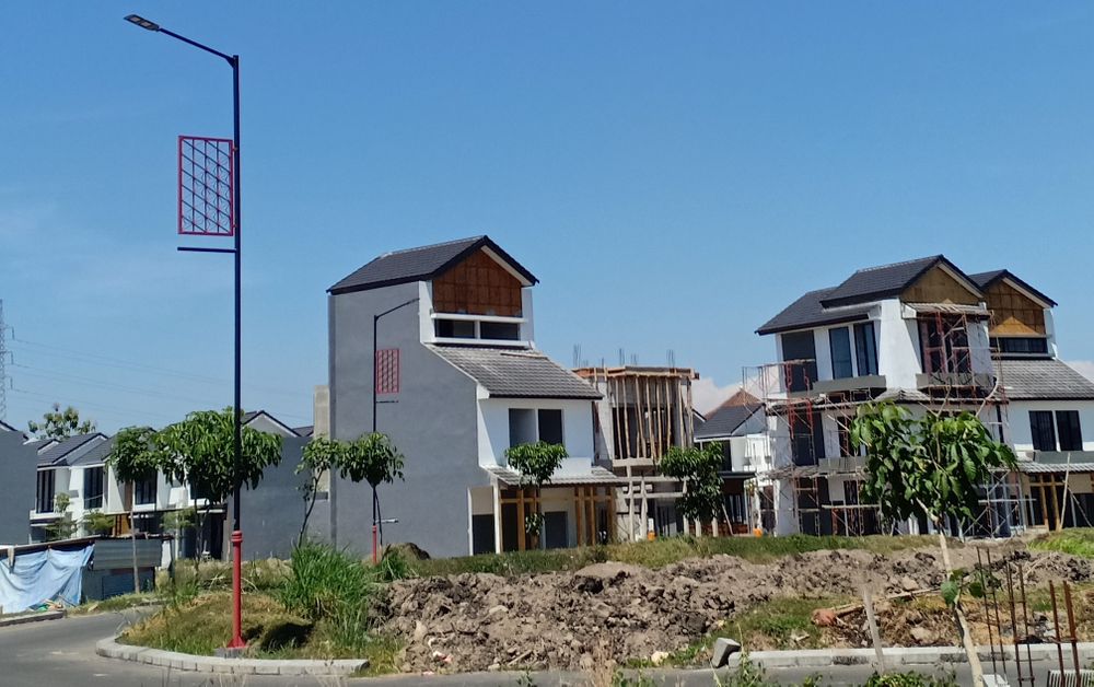foto posisi tengah perumahan SHOJI LAND