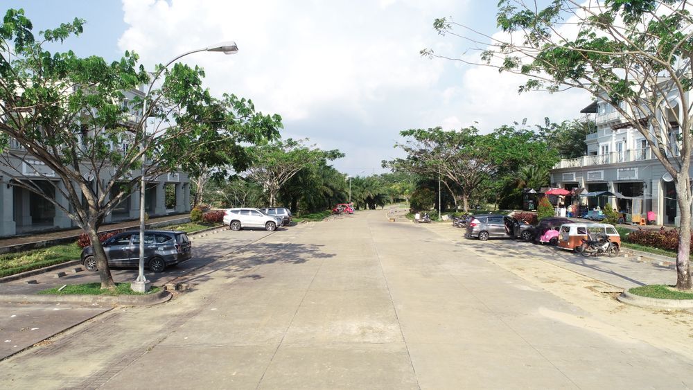 foto posisi tengah perumahan CitraRaya City Cluster Terrace Avenue