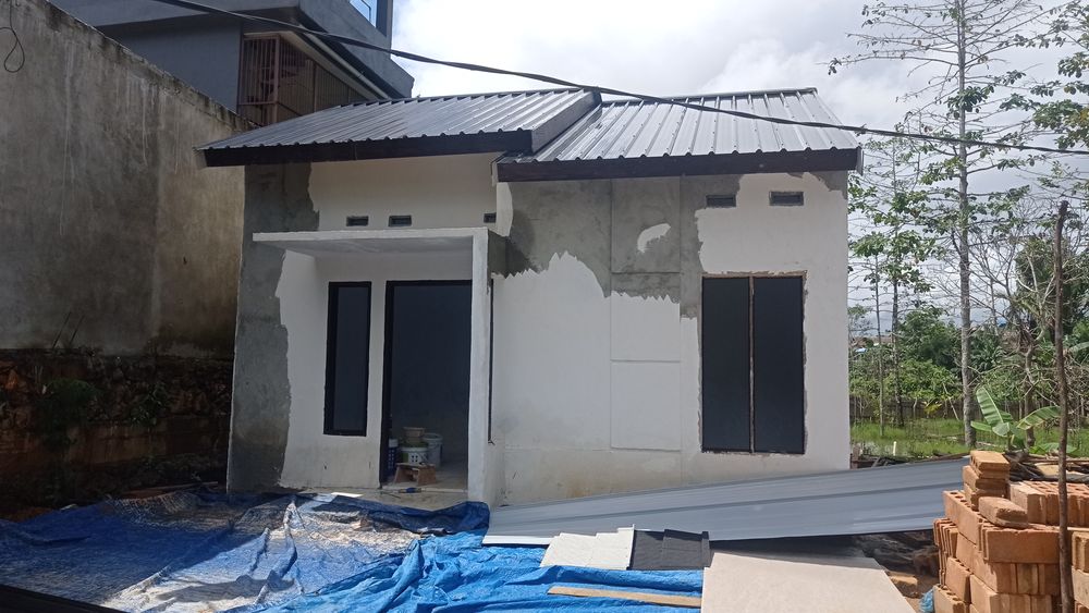 foto posisi tengah perumahan RAJENDRA VILLAS TRILOKA