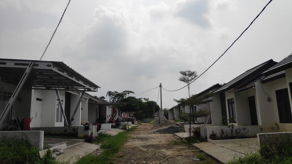 foto posisi tengah perumahan HILLSIDE COLONY BOGOR