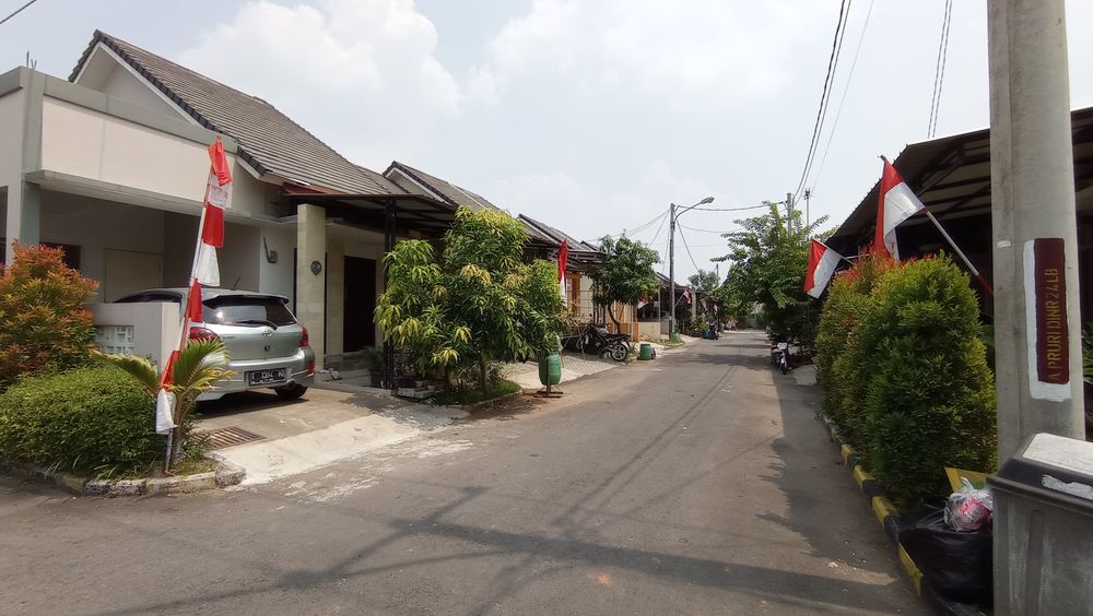 foto posisi tengah perumahan Karawang Green Village Extension