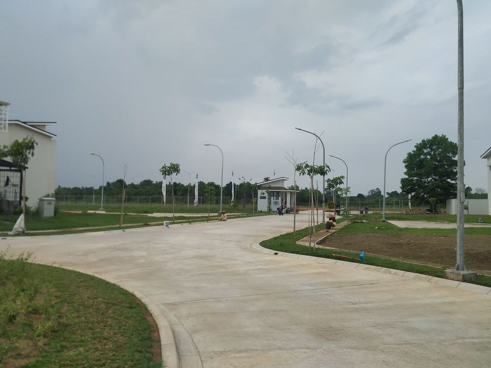 foto posisi tengah perumahan CITRAGRAND CITY PALEMBANG CLUSTER GREEN VALLEY