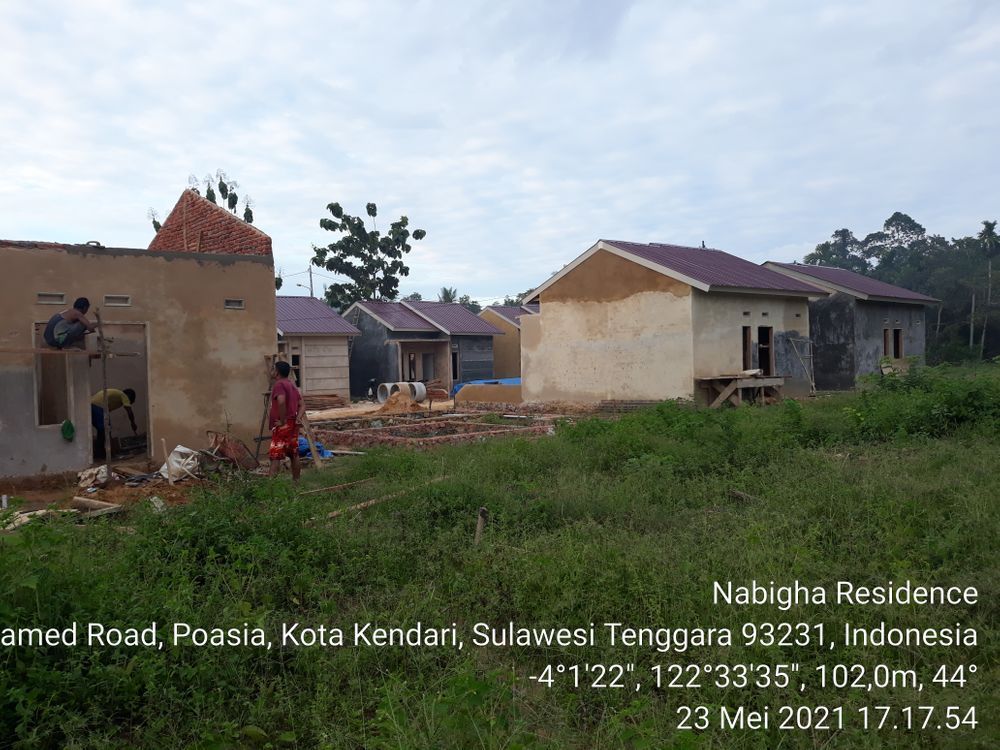 foto posisi tengah perumahan NABIGHA RESIDENCE