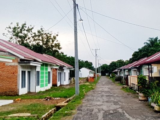 foto posisi tengah perumahan Graha Mutiara