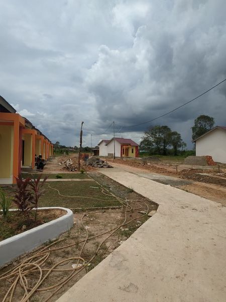 foto posisi tengah perumahan Bukit Bahagia Residence