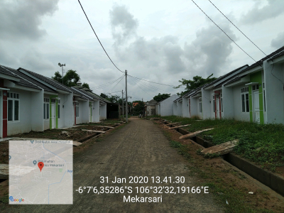 foto posisi tengah perumahan Senopati Estate Sepatan