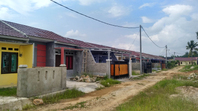 foto posisi tengah perumahan The Sultan Regency