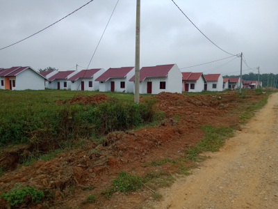 foto posisi tengah perumahan Ngaso Mandiri Residence