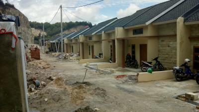 foto posisi tengah perumahan Villa Cendana Residence 1