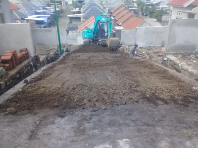 foto posisi tengah perumahan TAMAN WIRA SAMBANGAN 2