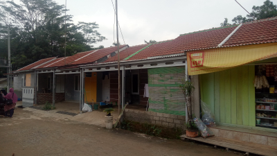 foto posisi tengah perumahan Bumi gemilang asri