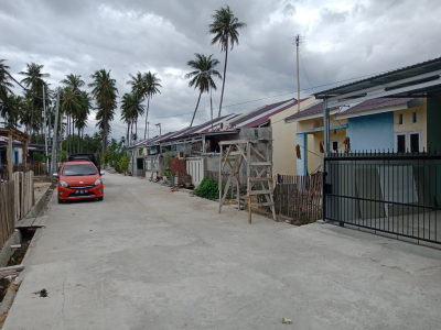 foto posisi tengah perumahan Banua Kita