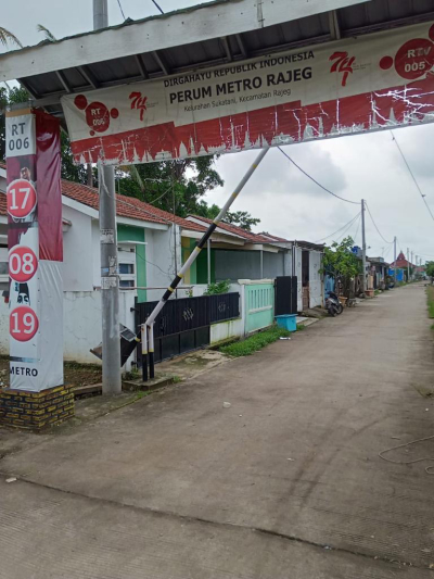 foto posisi tengah perumahan Metro Rajeg