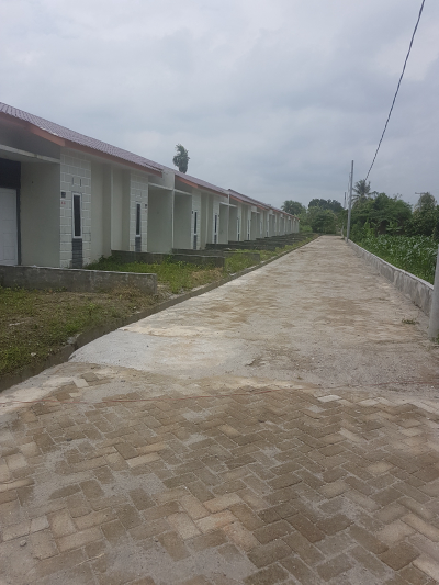 foto posisi tengah perumahan GRIYA MANGGUSTA ASRI TAHAP II