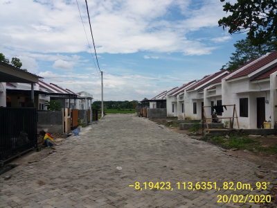 foto posisi tengah perumahan JUBUNG RESIDENCE