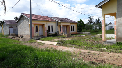 foto posisi tengah perumahan KRAMAT INDAH VILLAGE 2