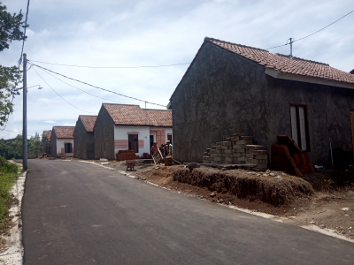 foto posisi tengah perumahan GEDONG PULUKAN RESIDENCE
