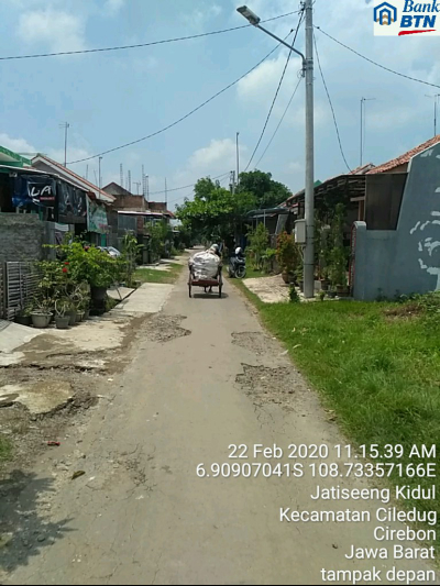 foto posisi tengah perumahan BUMI SILIWANGI PERMAI