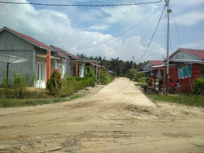 foto posisi tengah perumahan MULYA REGENCY