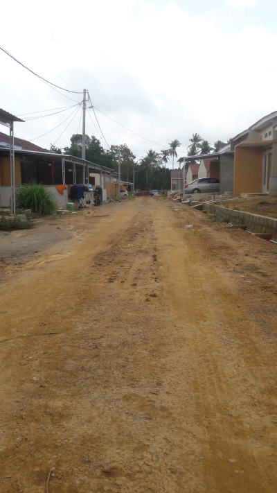foto posisi tengah perumahan D'RICH ARASEL RESIDENCE