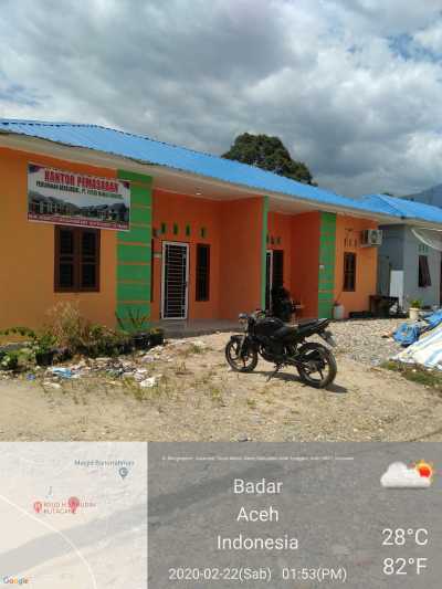 foto posisi tengah perumahan PERUMAHAN BIMA MAS RESIDENCE TAHAP II