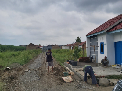 foto posisi tengah perumahan Griya Tiara Arum 3 Penusupan