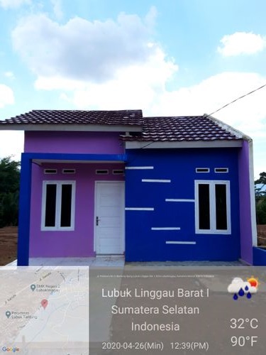 foto contoh rumah perumahan BUKIT HIJAU SUKAJADI