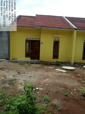foto contoh rumah perumahan NUSAWUNGU RESIDENCE