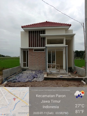 foto contoh rumah perumahan MAKSOEM VILLAGE