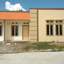 foto contoh rumah perumahan Griya permata sari wirabuana