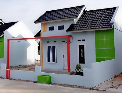 foto contoh rumah perumahan Natural Paradise Regency 