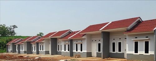 foto contoh rumah perumahan Puri Sasak Panjang