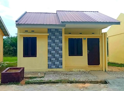 foto contoh rumah perumahan KUALU GREEN YUDA