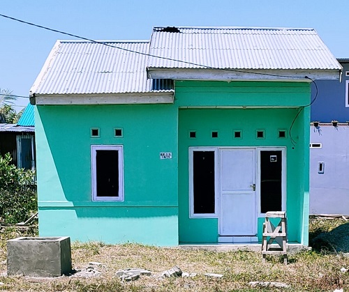 foto contoh rumah perumahan PERUMNAS SILAE 