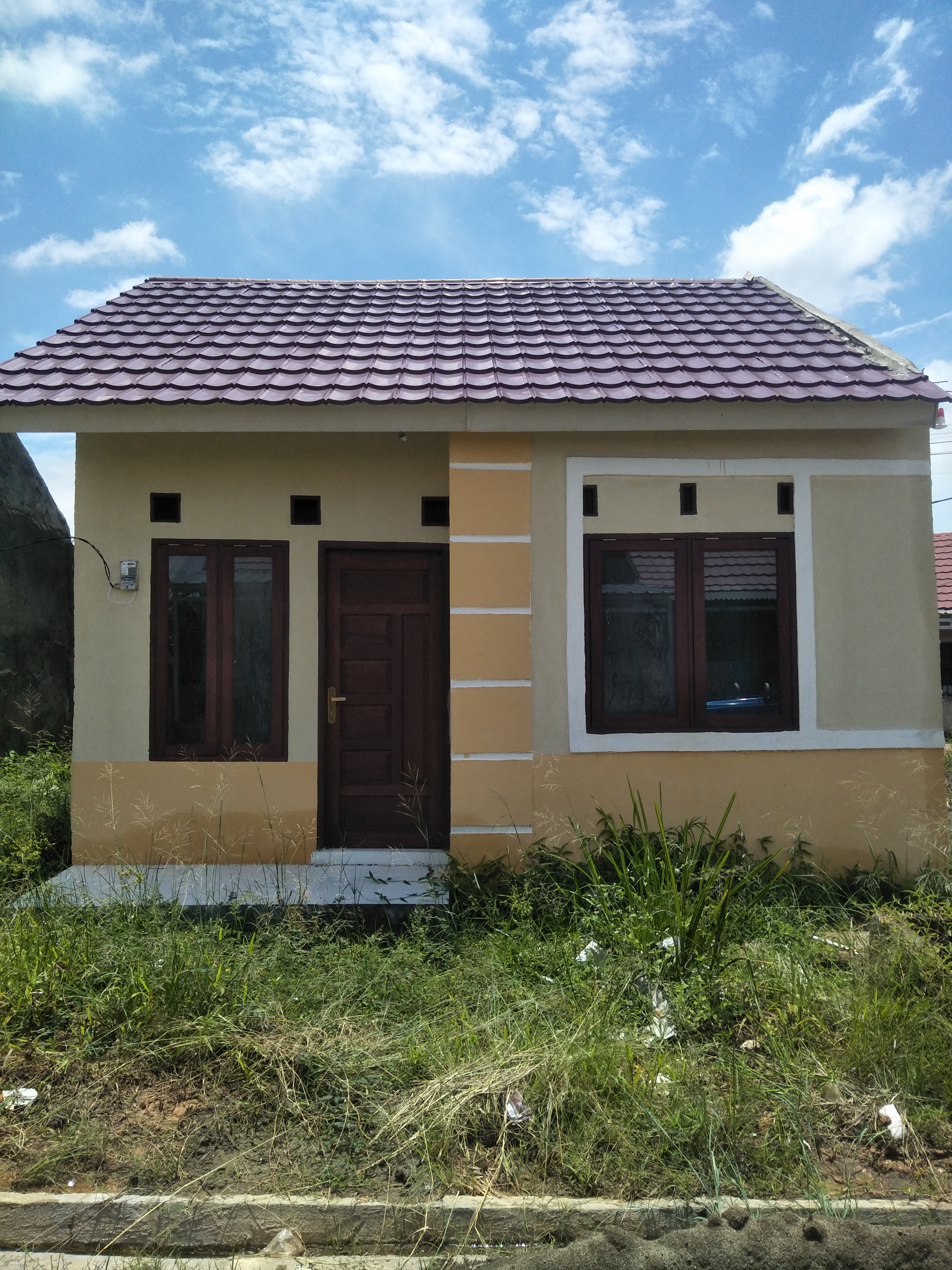 foto contoh rumah perumahan Al fattah residence